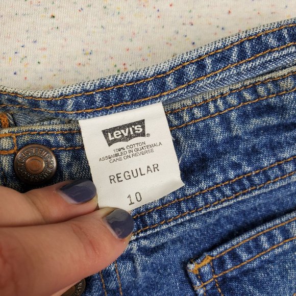 Vintage Levis Kapris girls 10 - Picture 4 of 8